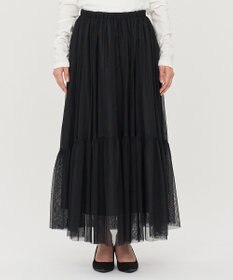 uncrave 【洗濯機洗い可】カクテルチュール スカート（uncrave STANDARD）