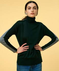 BEIGE， 【洗える】LA MONNAIE / タートルネックニット