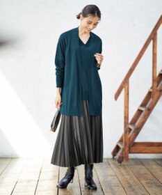 ICB 【洗える】 コンパクトウール Vネックプルオーバー