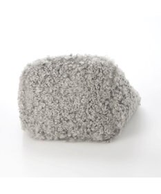 UNBILLION カシュカシュ cachecache / フェイクファー×チェック柄リバーシブルトート