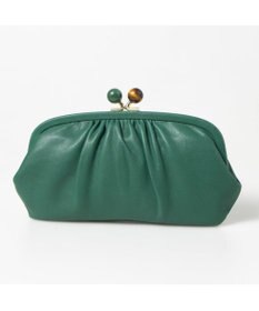 UNBILLION ペルケ perche / ジェムストーンがま口長財布