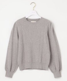 ANY SIS 【CICA加工】ケーブルポイント ニット