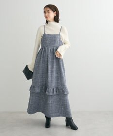 Green Parks ・ＥＬＥＮＣＡＲＥ　ＤＵＥ　ツィードキャミワンピース