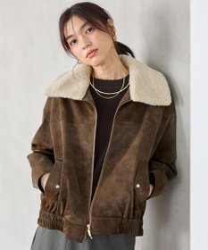 ジャケット・アウター ka-2 2WAY】ボアカラーブルゾン / ANY L | ファッション通販 【公式通販