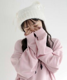 WEGO レースアップネコミミニットキャップ