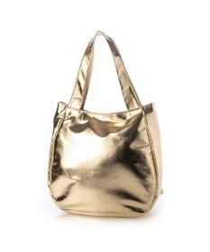 UNBILLION カシュカシュ cachecache / 合皮フリルトートバッグ