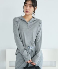 CRAFT STANDARD BOUTIQUE ハイネックハーフボタンプルオーバー