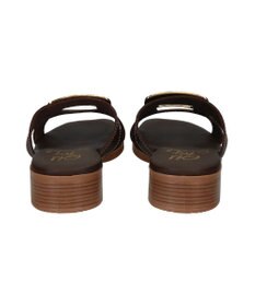 INTER-CHAUSSURES 【Oh my Sandals】メタルバックルローヒールミュールサンダル