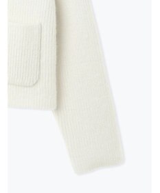 Te chichi フラットカラーメタル釦ニットジャケット《2025winter catalog item》