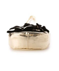 UNBILLION カシュカシュ cachecache / 合皮フリルトートバッグ