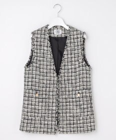 J.PRESS LADIES L ファニーツイード ジレ