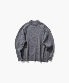 ATON モックネックニット WOOL MOULINE | モックネックセーター - UNISEX / ATON | ファッション
