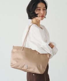 russet バイカラーレザーハンドルトートバッグ(SF-279)