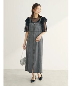 Green Parks ・ＥＬＥＮＣＡＲＥ　ＤＵＥ　デニム　Ｗ　ＺＩＰジャンスカ