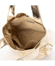 UNBILLION カシュカシュ cachecache / 合皮フリルトートバッグ