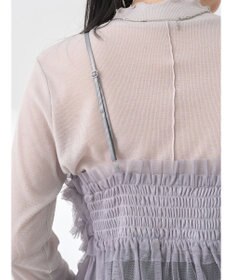 earth music&ecology チュールビスチェ