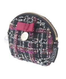 Maison de FLEUR LINTONツイードコインケース