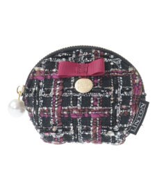 Maison de FLEUR LINTONツイードコインケース