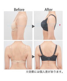 BRADELIS New York 【BRADELIS New York / コンパクト補整ブラ】サポートバックラインブラ22A1