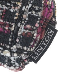 Maison de FLEUR LINTONツイードコインケース