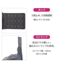 BRADELIS New York 【BRADELIS New York / コンパクト補整ブラ】サポートバックラインブラ22A1