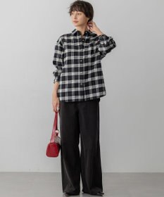 23区 S 【滝沢眞規子さん着用/洗える】コットン コーデュロイ ワイド パンツ