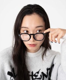 WEGO 【ユニセックス着用ITEM】セルフレームクラウンパントアイウェア