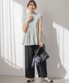 組曲 S 【先行予約】ツイルジャージーペプラム カットソー