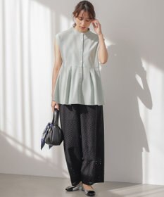 組曲 S 【先行予約】ツイルジャージーペプラム カットソー