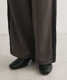 Green Parks あったか裏起毛サイドラインスウェットパンツ