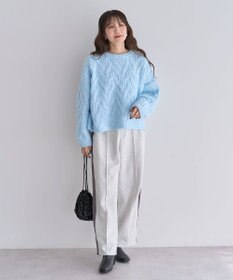 Green Parks あったか裏起毛サイドラインスウェットパンツ