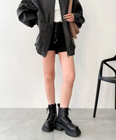 WEGO レースアップショートブーツ