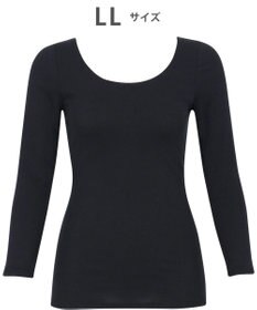 WACOAL あったかインナー 【ふんわりあったか】 8分袖 長袖 天綿オーガニックを使用 あたたかい ムレにくい しなやかでやわらかい 3Lまで対応 大きいサイズ レディース CLD310 /ワコール