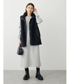 Green Parks ボアミドル丈ベスト