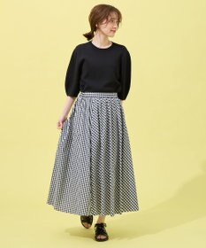 ANY パフスリーブニットプルオーバー