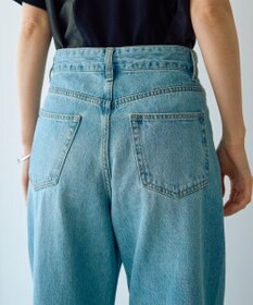 YECCA VECCA ルーズストレートデニムパンツ