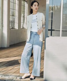 自由区 【洗える】長袖ロゴ Tシャツ