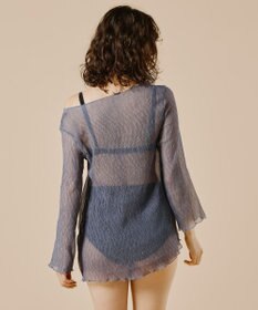 San-ai Resort（三愛水着楽園） 【WEB限定】シアー素材トップス3点セット水着