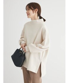 Green Parks Ｂｒｕｓｈｅｄ　タートル裏起毛チュニック