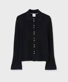 Paul Smith 【洗える】リブアイレット カーディガン