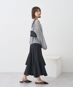 earth music&ecology ティアードイレヘムスカート