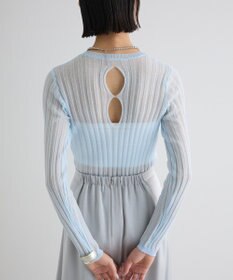 Green Parks シアーリブニット