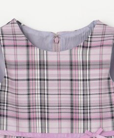 ANY KIDS チェック ジャンパースカート