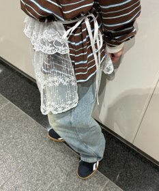 WEGO レースリボンラップスカート