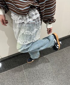 WEGO レースリボンラップスカート