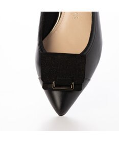 MODE ET JACOMO <MODE ET JACOMO>スクエアバックルポインテッドトゥパンプス