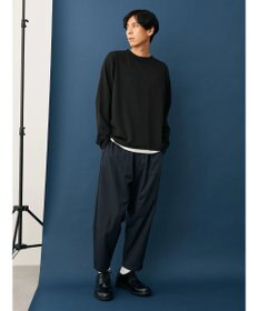 CRAFT STANDARD BOUTIQUE 梨地カットフェイクレイヤードＬ／Ｓ　ＴＥＥ