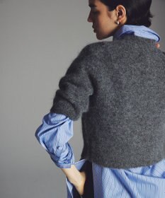 uncrave アルパカファーニット ショートトップス