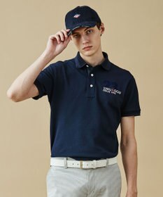 MEN】【日本製】ハニカムカノコ 半そでポロシャツ / 23区GOLF