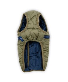 PET PARADISE J.PRESS  アウターハーネス オニオンシームステッチ 《カーキ》 小型犬